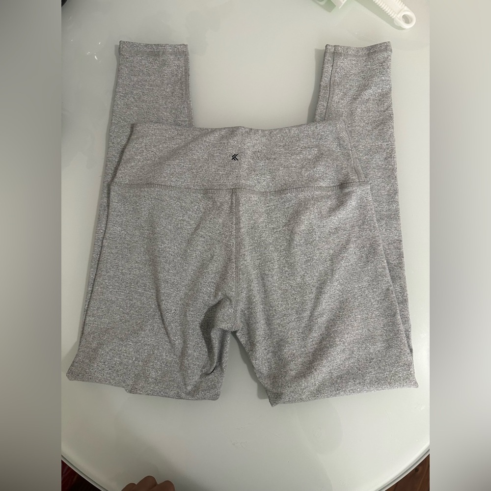 Kyodan Light Gray High-Waist Leggings - Picture 4 of 5